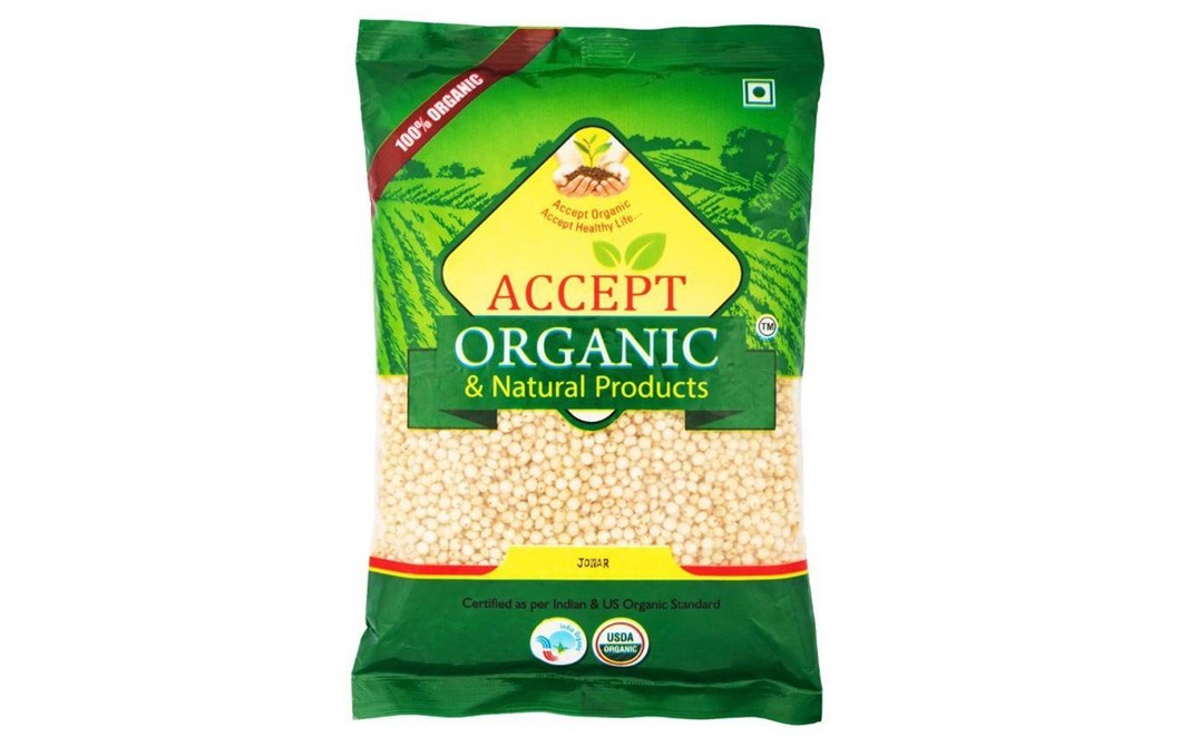 Accept Organic Jowar    Pack  1 kilogram